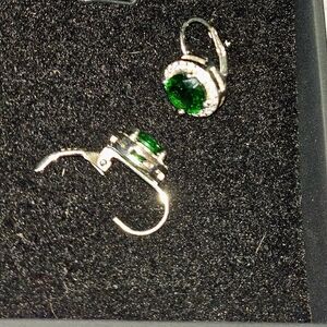 Emerald Earrings (faux)